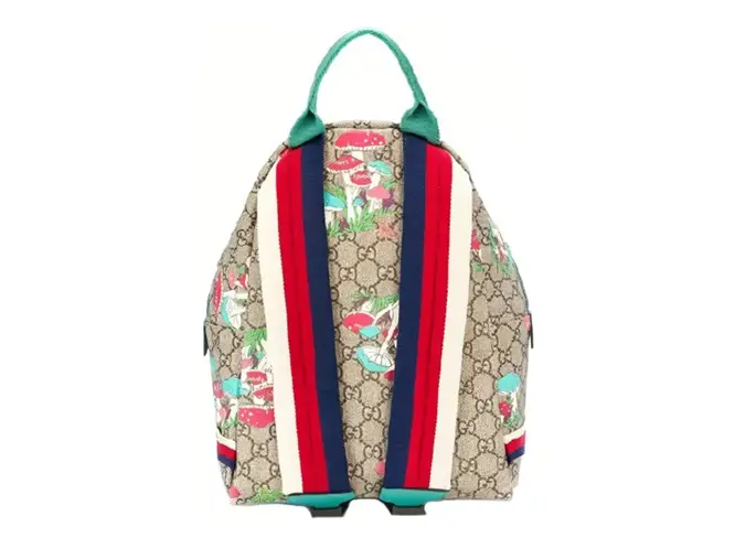 Balo Gucci GG Logo Mushrooms Print ‘Beige’ 271327-2DGCN-8300 - Ảnh 4