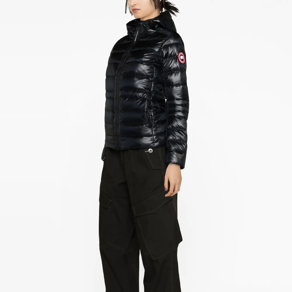 Áo Canada Goose Cypress Hooded Short ‘Black’ 2242W-61-STK - Ảnh 3