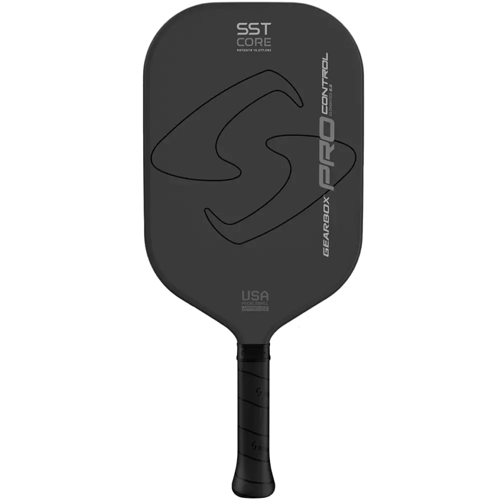 Vợt Pickleball Gearbox Pro Control Elongated ‘Black’