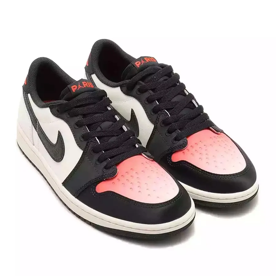 Alternative view of Giày Nike Air Jordan 1 Low Paris Saint-Germain 'Sail' HF8828-100