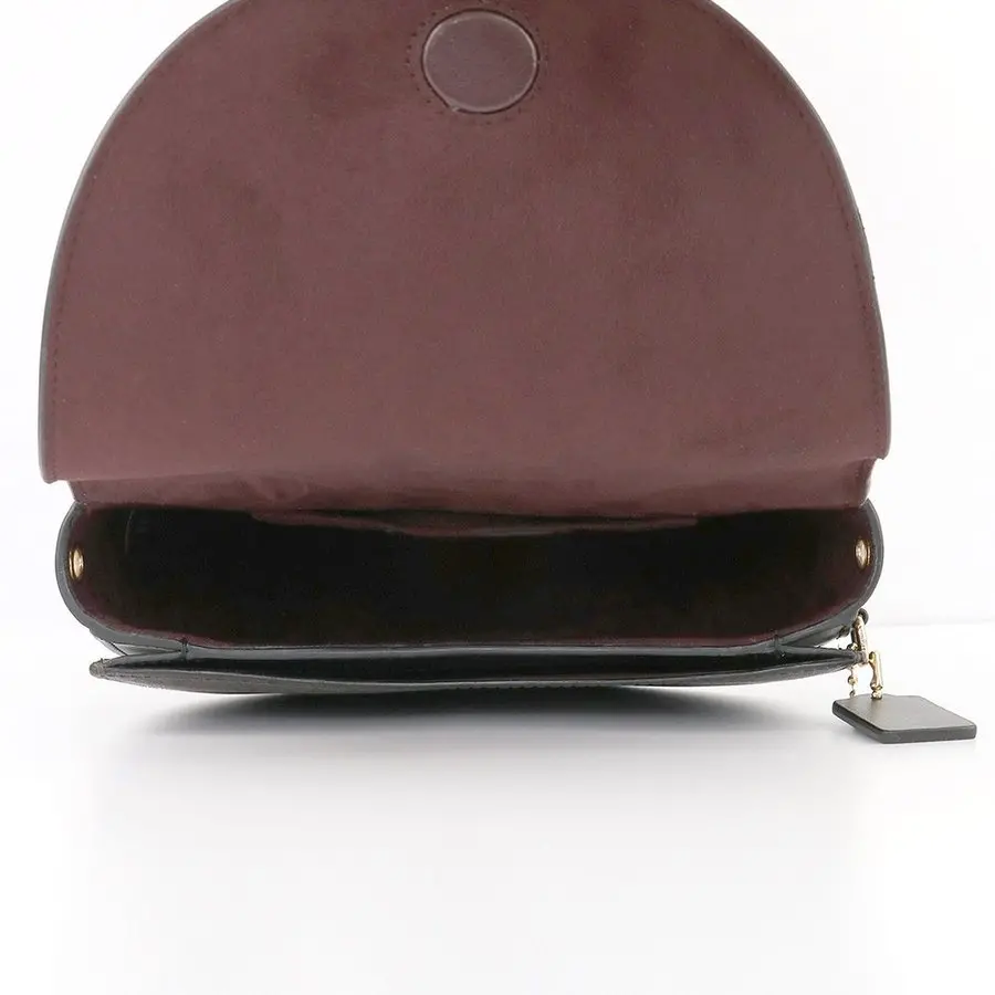 Túi Coach Signature Ellen Crossbody Bag Brown Black C1430 IMAA8 - Ảnh 4