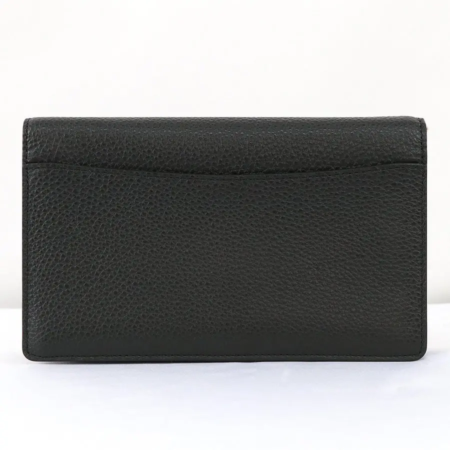 Alternative view of Túi Coach Anna Foldover Crossbody Clutch Black 3037 IMBLK