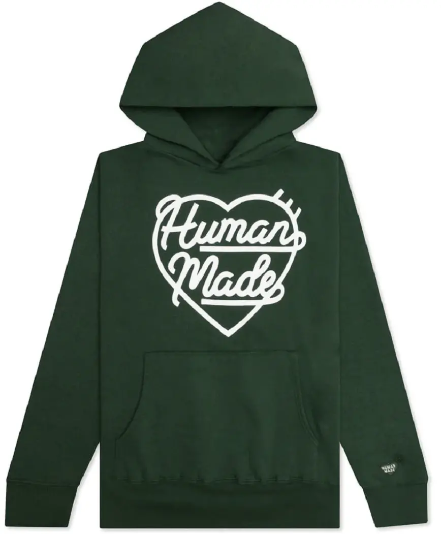 Áo Human Made Tsuriami Hoodie ‘Green’ HM25CS008