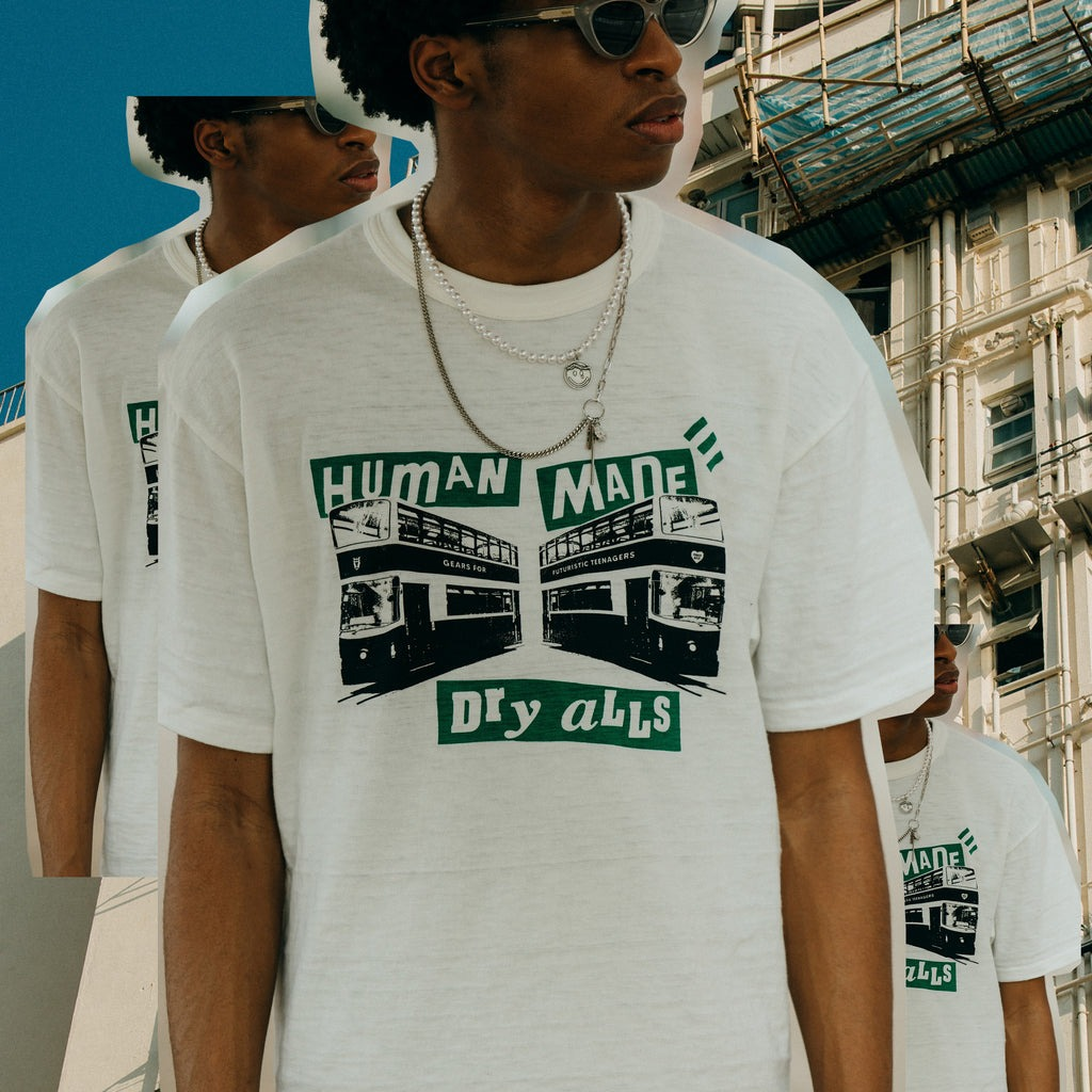 Áo Human Made x HBX SS22 Hong Kong ‘White’ - Ảnh 3