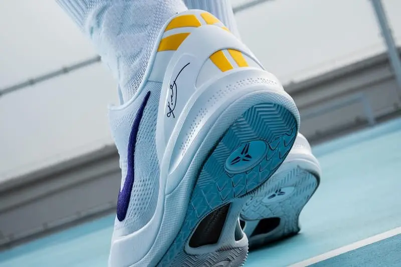 Giày Nike Kobe 8 Protro ‘Lakers Home’ HF9550-100 - Ảnh 3