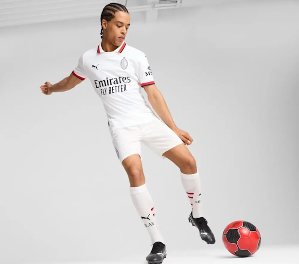 Áo Puma AC Milan 24/25 Away Jersey 'White' 775015-02 - Ảnh 3