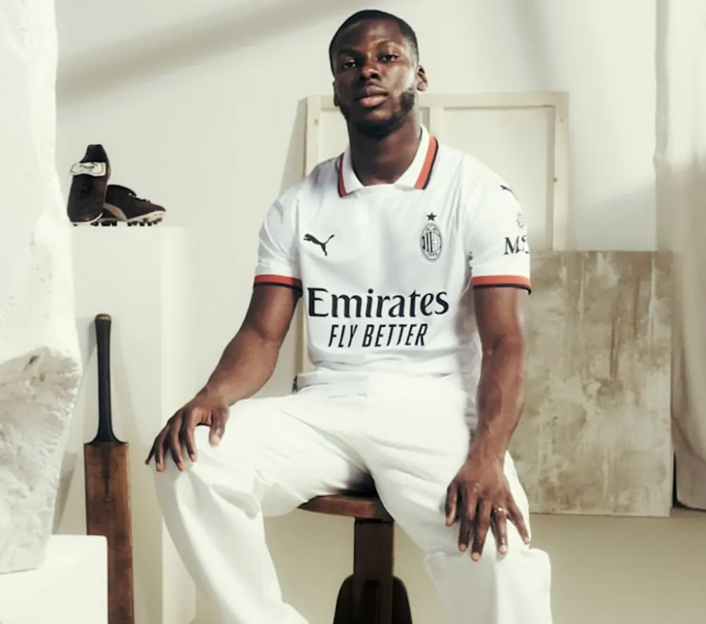 Alternative view of Áo Puma AC Milan 24/25 Away Jersey 'White' 775015-02