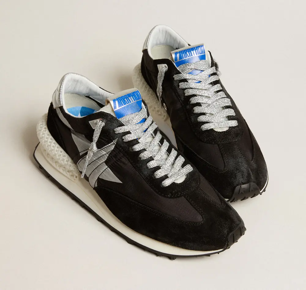 Giày Golden Goose Silver Star ‘Black’ GMF00684-F005675-90179 - Ảnh 3