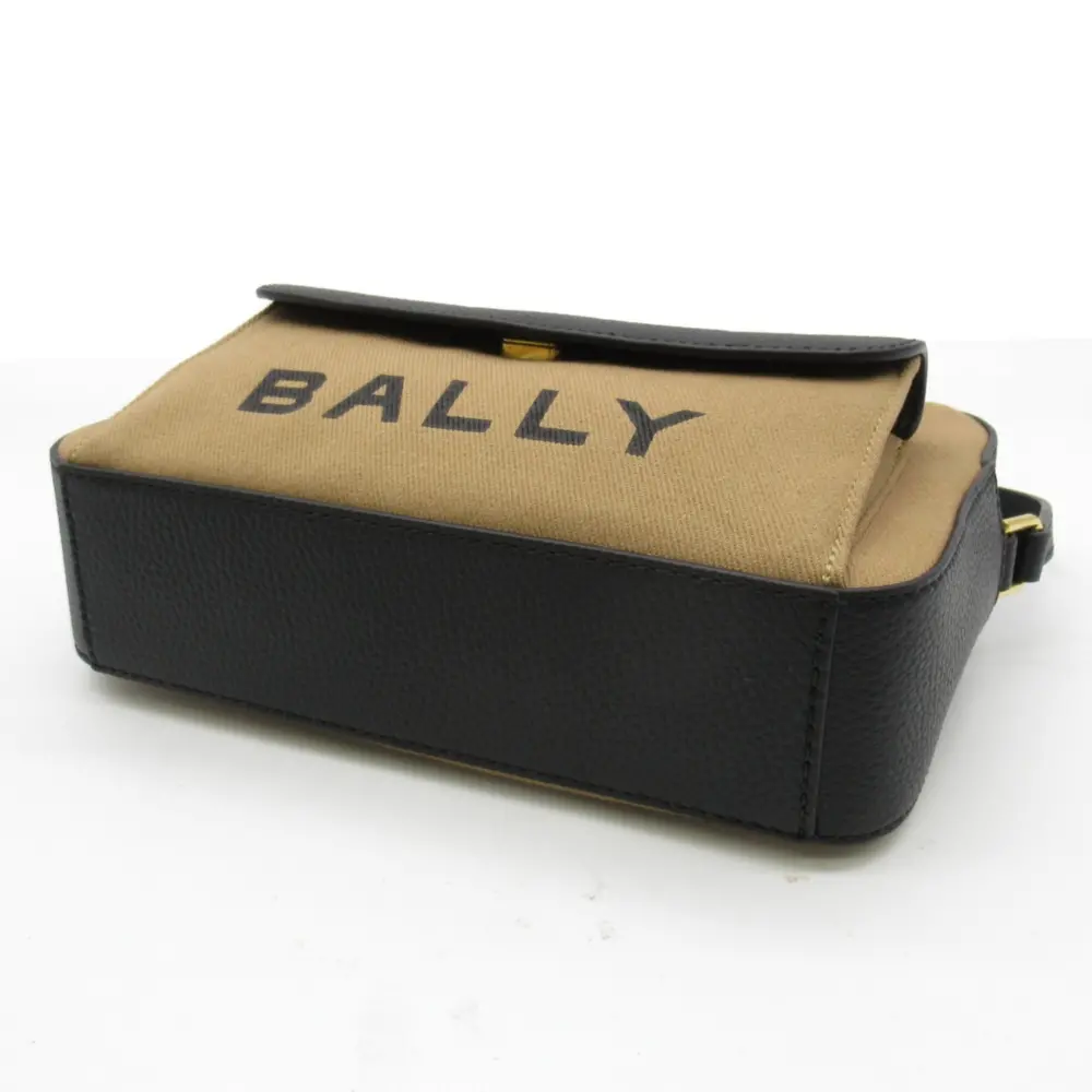 Túi Bally Shoulder Bag BAR DANIEL 'Brown Black' 6304577 - Ảnh 4