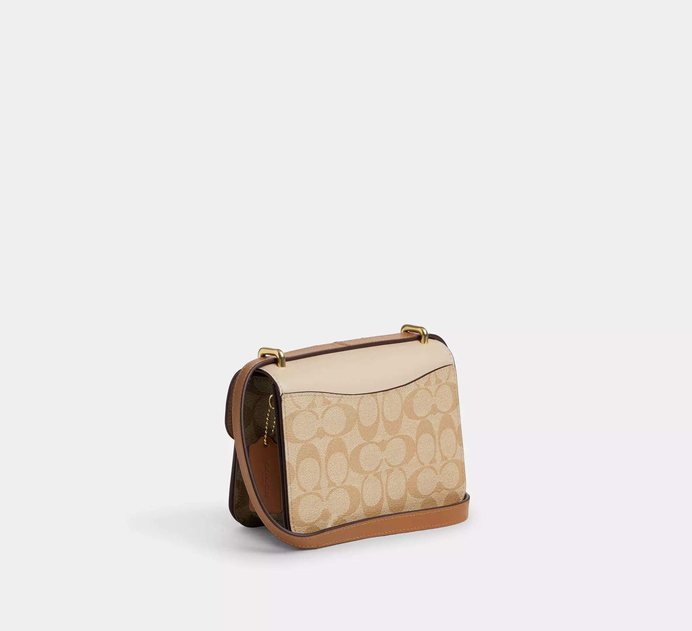 Túi Coach Morgan Square Crossbody Bag In Blocked 'Gold' CR329-IMWQ4 - Ảnh 4