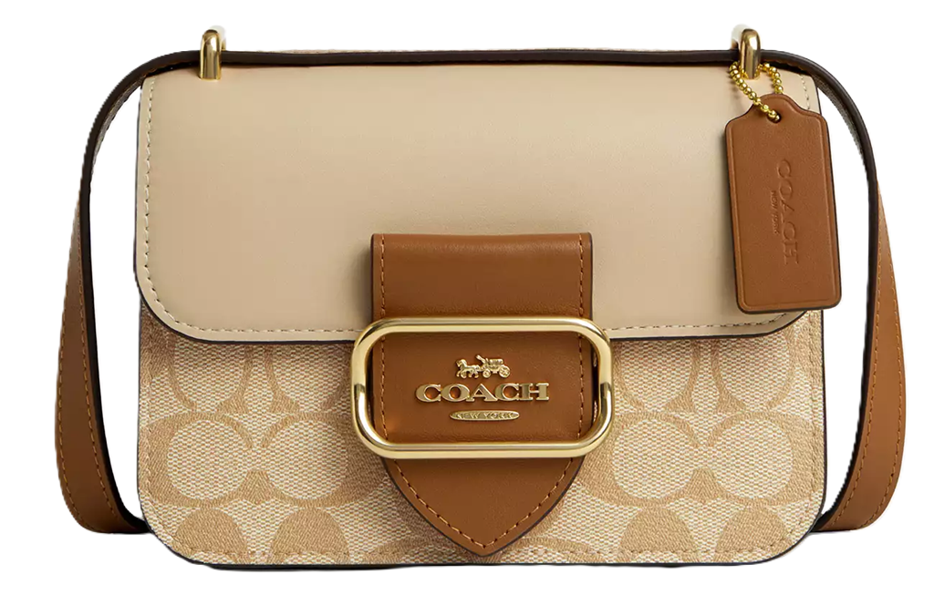 Túi Coach Morgan Square Crossbody Bag In Blocked 'Gold' CR329-IMWQ4