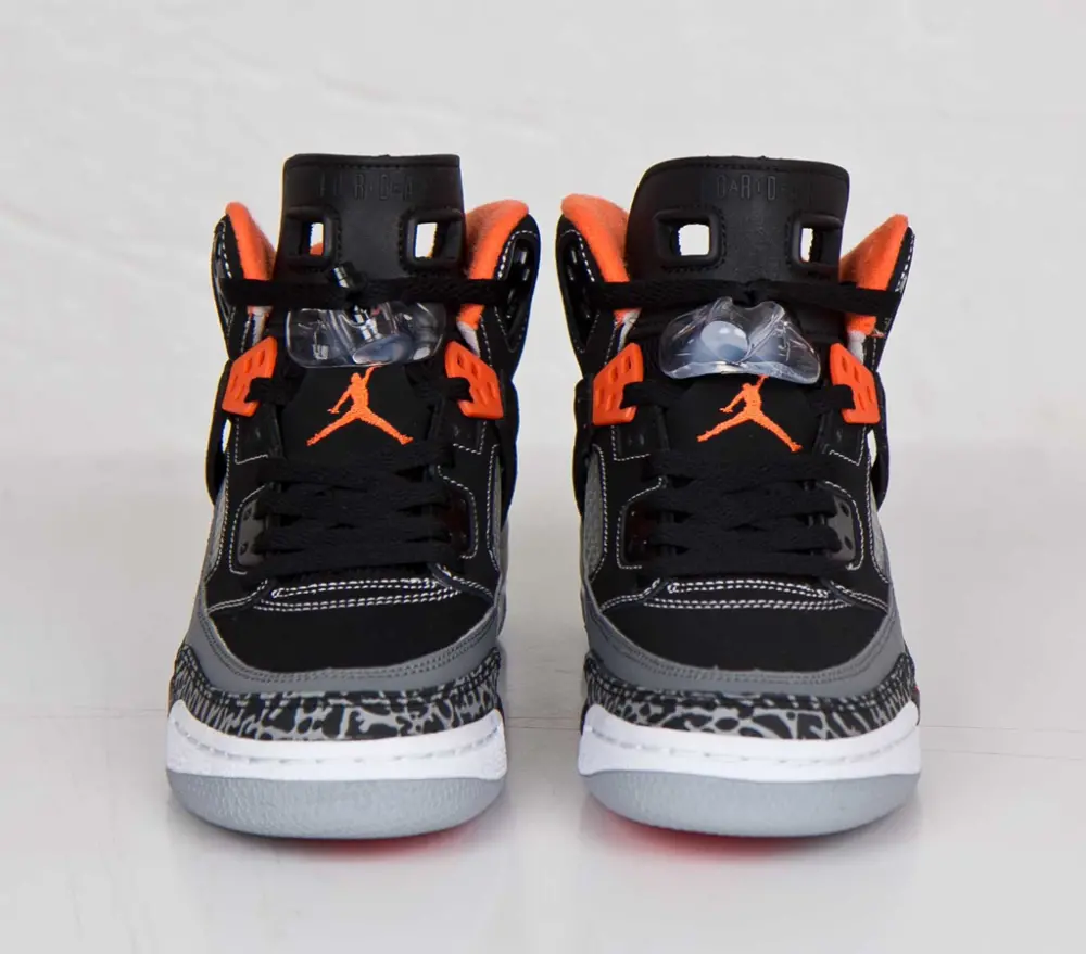 Giày Nike Jordan Spizike GS ‘Black Electric Orange’ 317321-080 - Ảnh 4