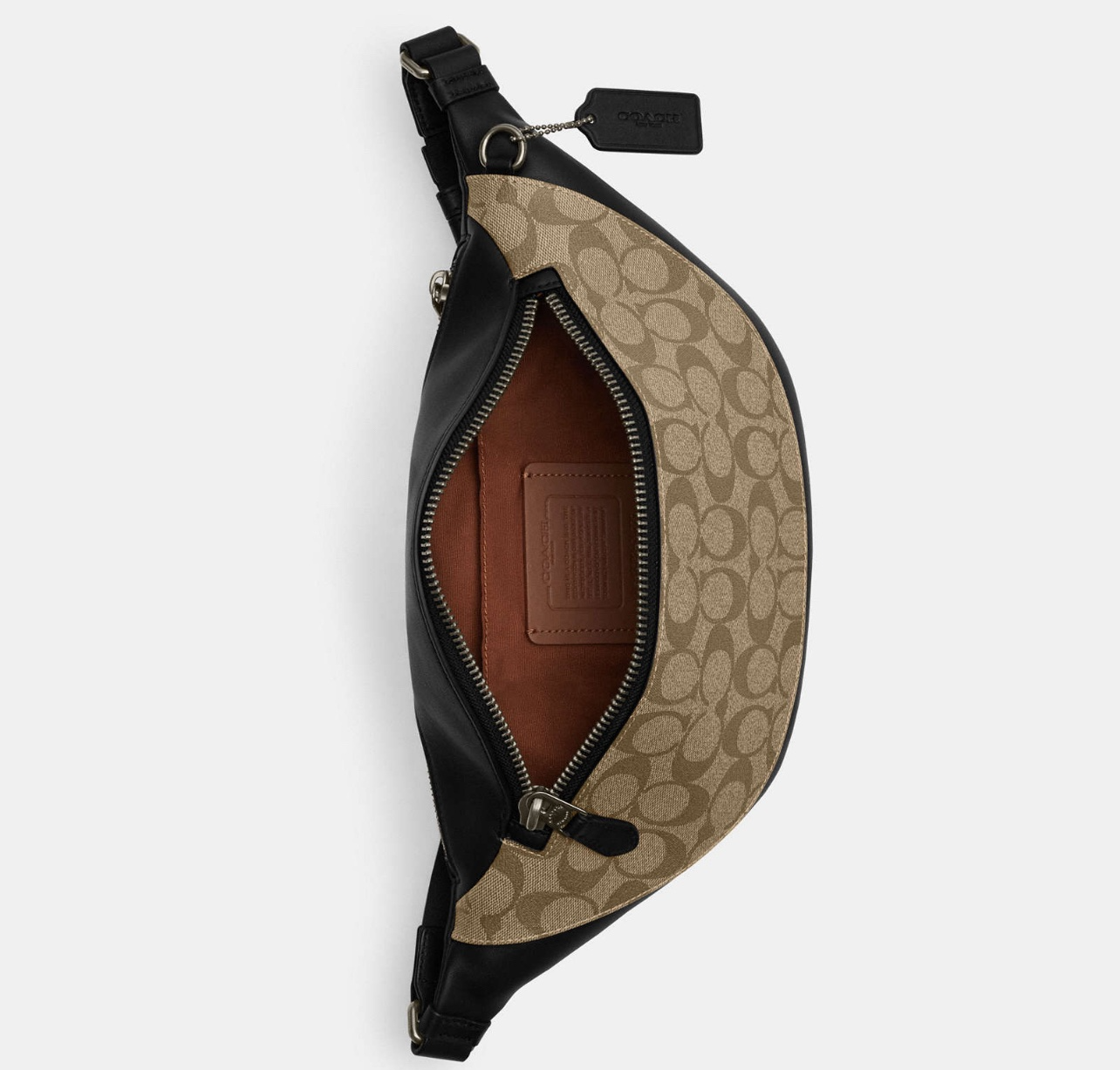 Túi Coach Warren Belt Bag ‘Brown’ 78777-QBT4U - Ảnh 3