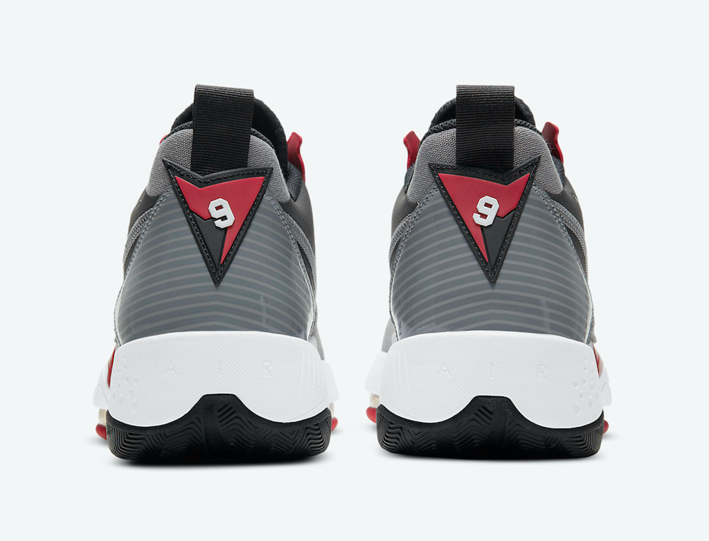 Giày Nike Jordan Zoom 92 ‘Smoke Grey Gym Red’ CK9183-006 - Ảnh 3