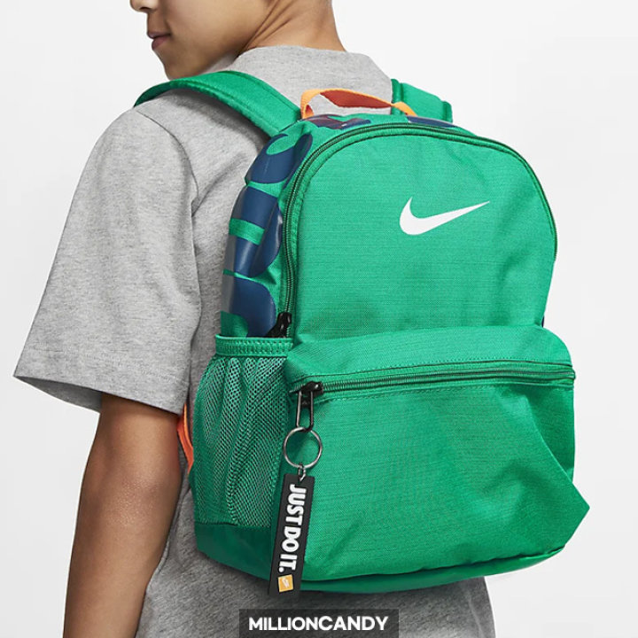 Balo Nike Brasislia JDI Bag Green Backpack BA5559-370 - Ảnh 2