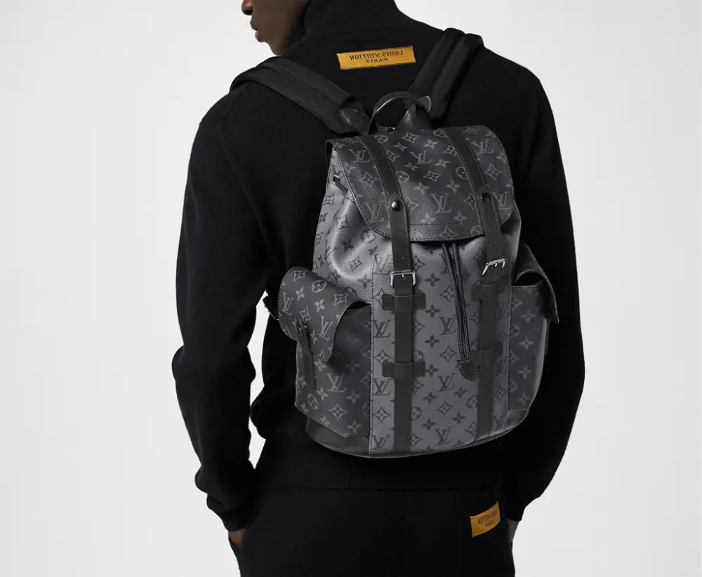 Alternative view of Balo Louis Vuitton Christopher PM Backpack ‘Silver’ M46331