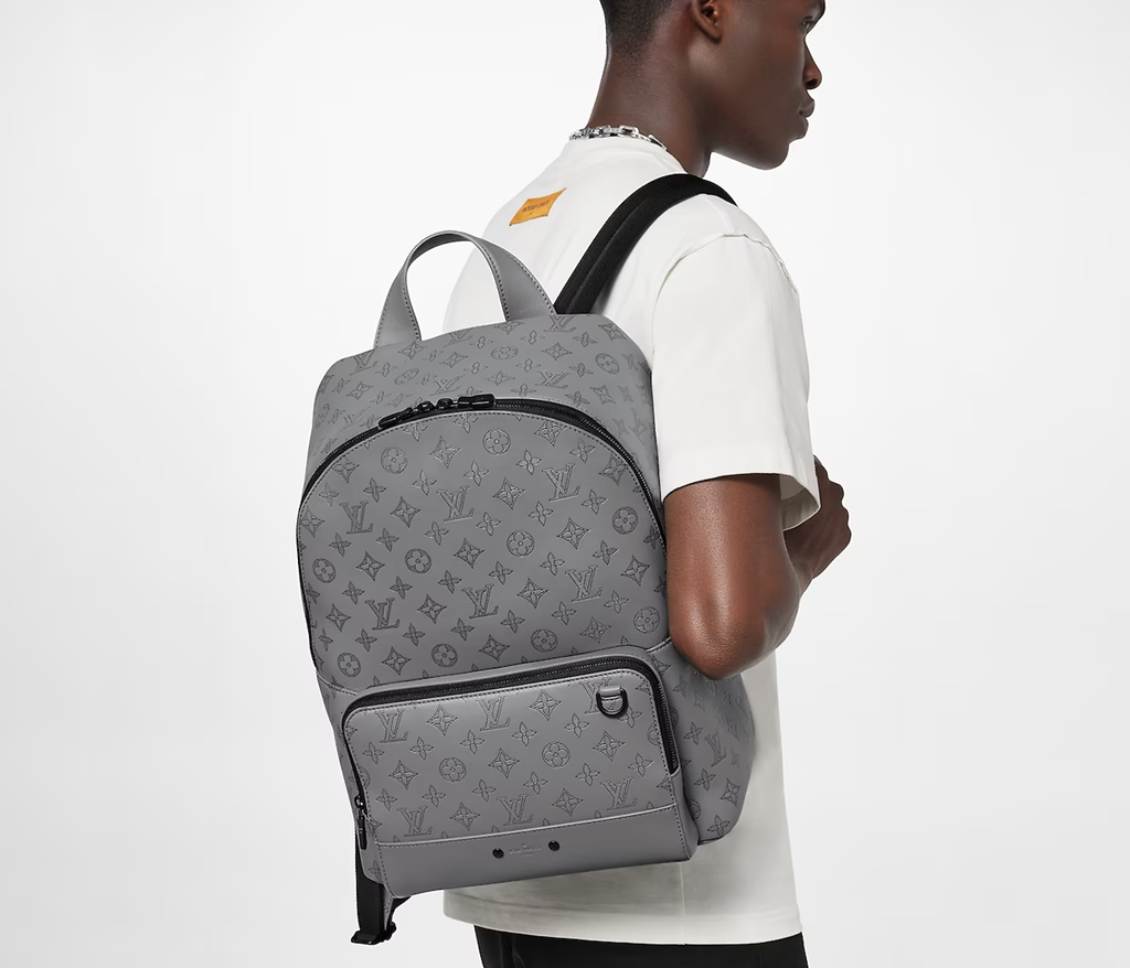 Balo Louis Vuitton Racer Backpack ‘Anthracite Grey’ M46105 - Ảnh 4