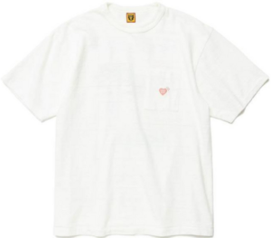 Áo Human Made Flamingo Pocket T-Shirt ‘White’