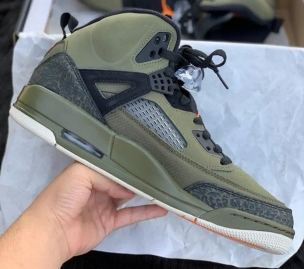 Giày Nike Air Jordan Spizike ‘Olive Green’ 315371-300 - Ảnh 3