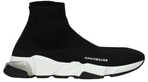 Giày Balenciaga Speed Trainers Clearsole 'Black' 607544W05GG1010