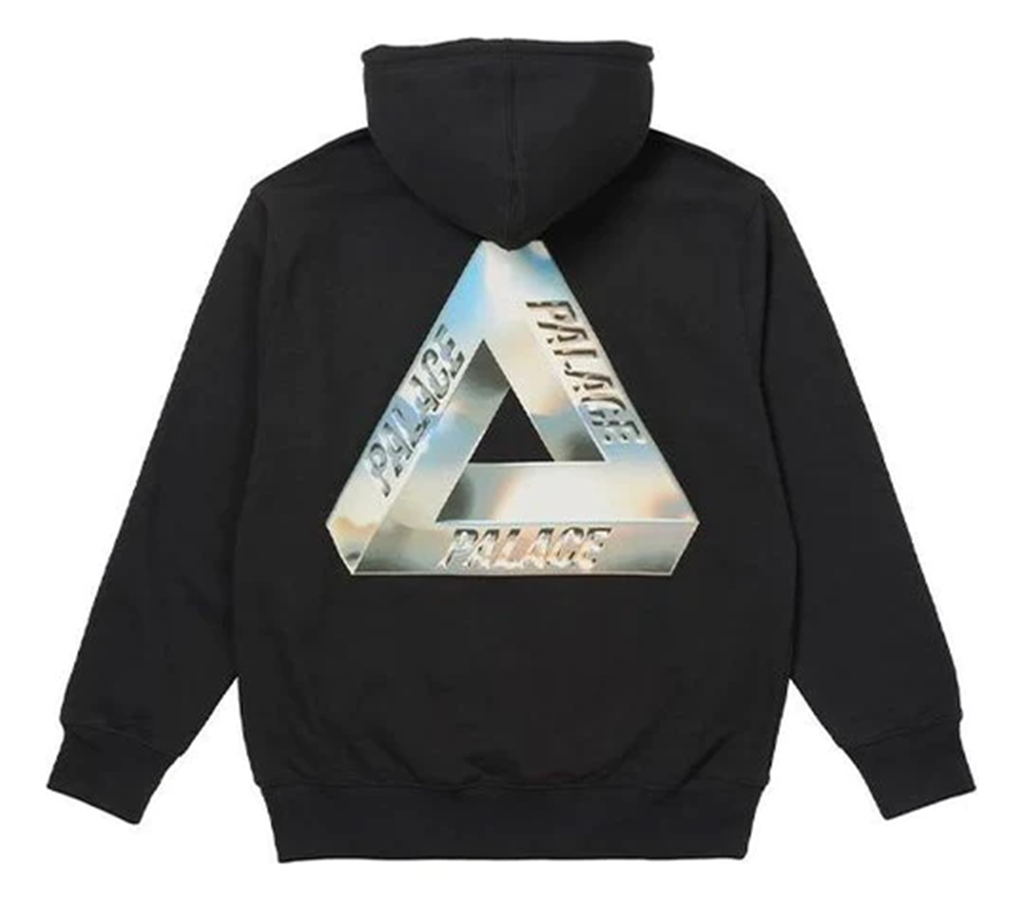 Áo Palace Tri-Chrome Hood ‘Black’ - Ảnh 2