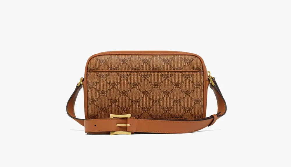Túi MCM Himmel Crossbody in Lauretos ‘Cognac’ MMRESAC01CO001 - Ảnh 4