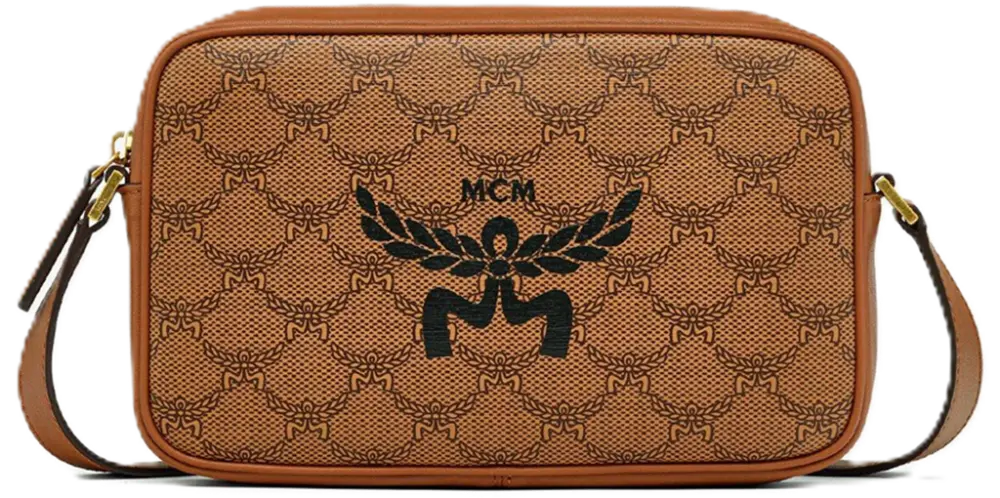 Túi MCM Himmel Crossbody in Lauretos ‘Cognac’ MMRESAC01CO001