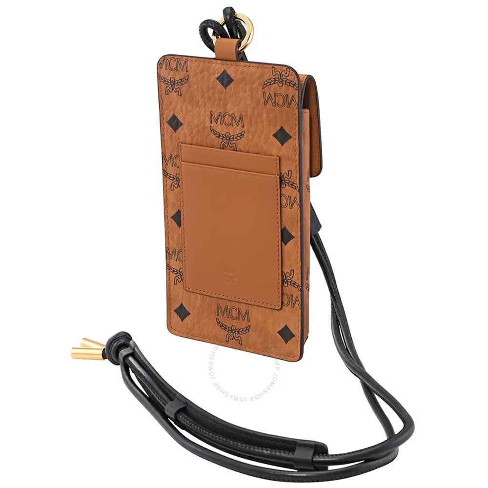 Túi MCM Lanyard Phone Case ‘Cognac’ MXZBAVI01CO0001 - Ảnh 4