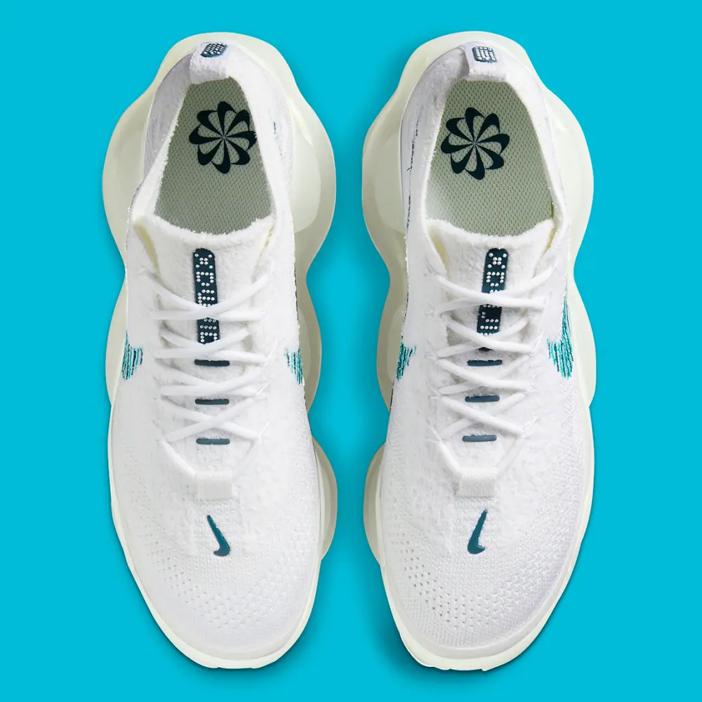 Alternative view of Giày Nike Air Max Scorpion Flyknit ‘White Clear’ DJ4701-100