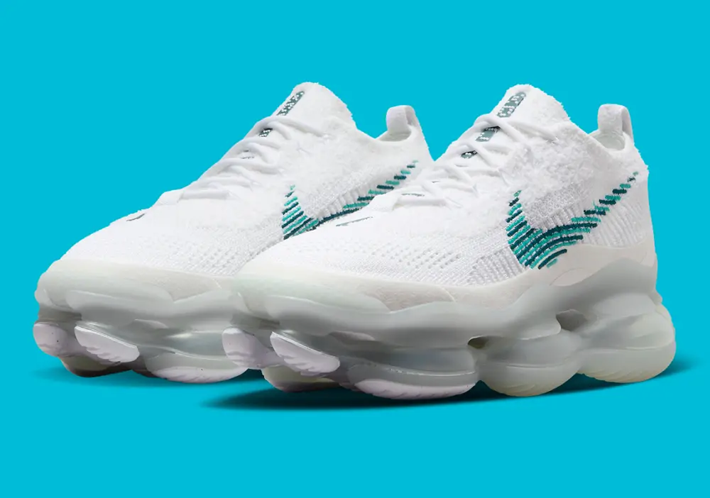 Giày Nike Air Max Scorpion Flyknit ‘White Clear’ DJ4701-100 - Ảnh 5
