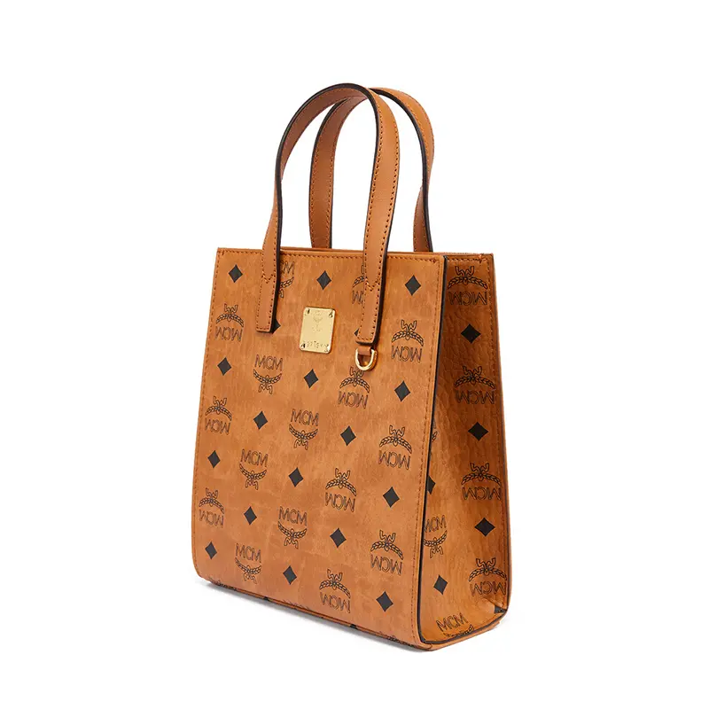 Túi MCM Klassik Tote Visetos Cognac MMTAAKC02CO001 - Ảnh 3