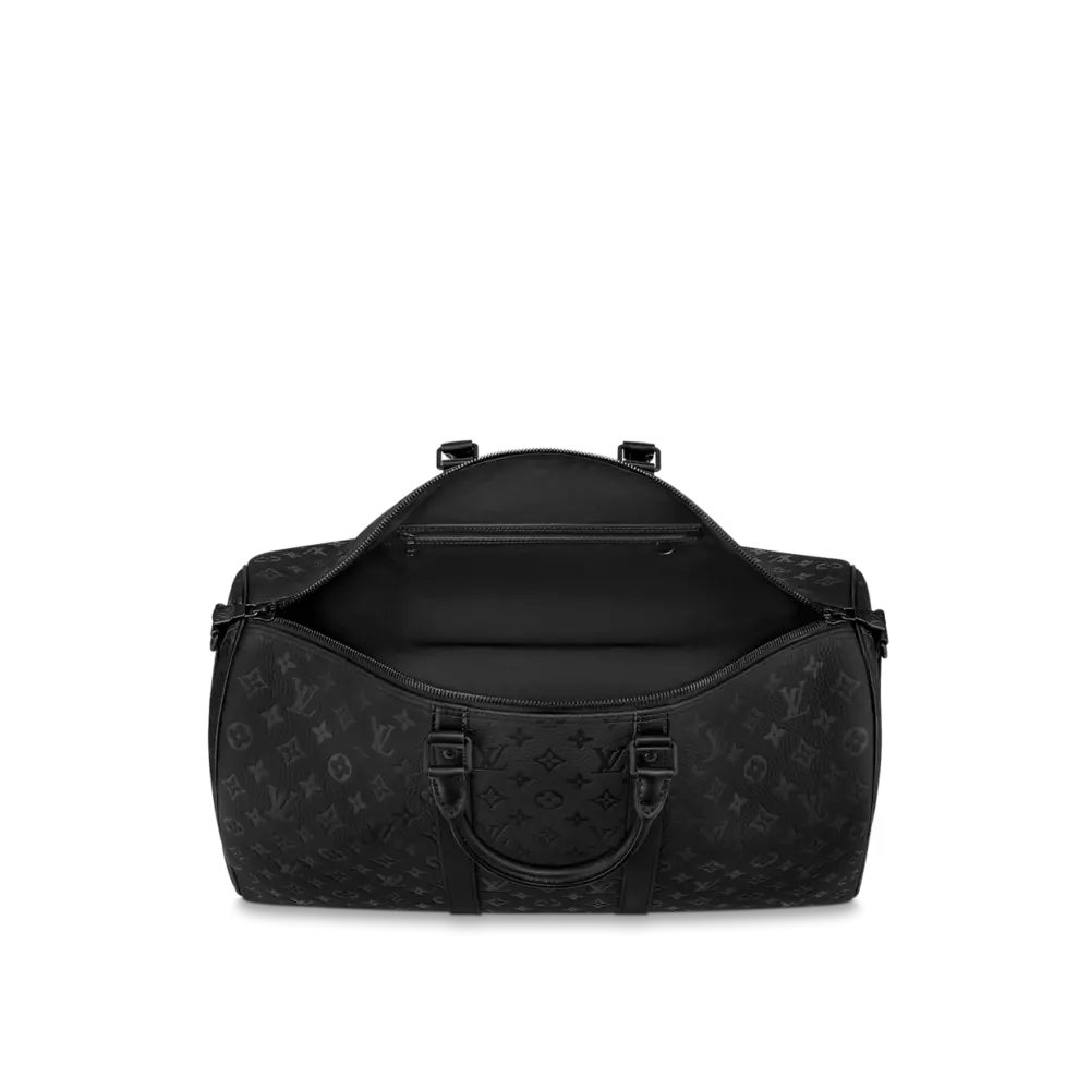 Alternative view of Túi Louis Vuitton Keepall Bandoulière 50 Bag 'Black' M59025