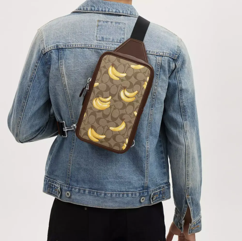Alternative view of Túi Coach Sullivan Pack ‘Banana’ CR295-SVNM9