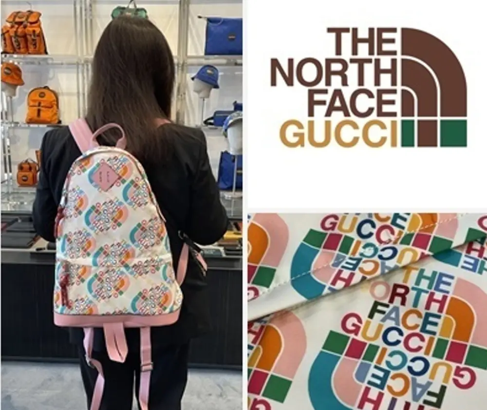 Balo Gucci x The North Face Backpack ‘Ivory’ 650288-UNHAN-9169 - Ảnh 3