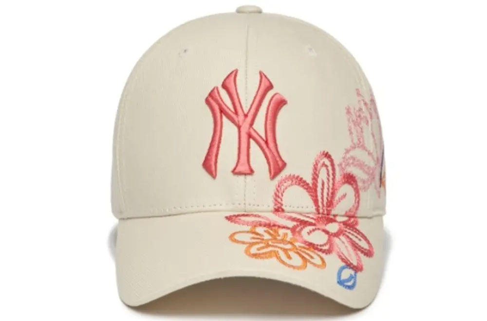 Mũ MLB Floral Cotton Structure Ball Cap New York Yankees 3ACP0891N-50CRS