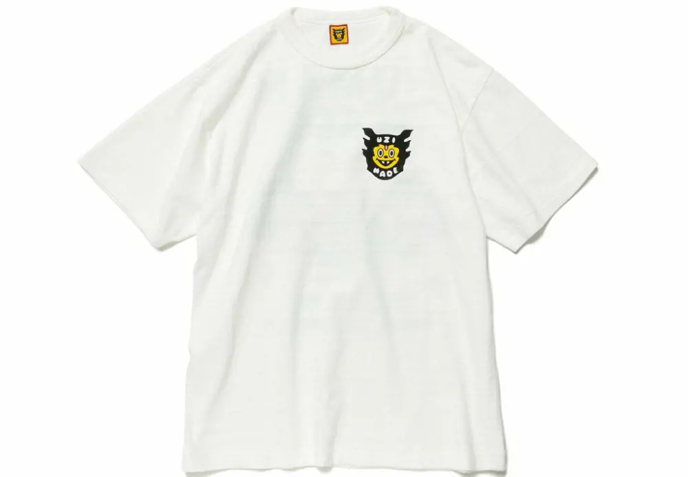 Áo Human Made Uzi Made T-Shirt ‘White’ XX23TE006