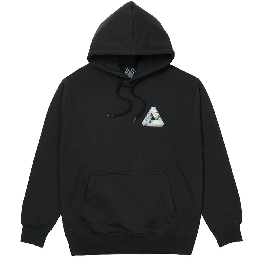 Áo Palace Tri-Chrome Hood ‘Black’