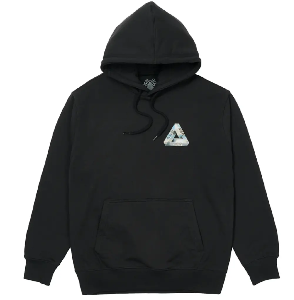 Áo Palace Tri-Chrome Hood ‘Black’