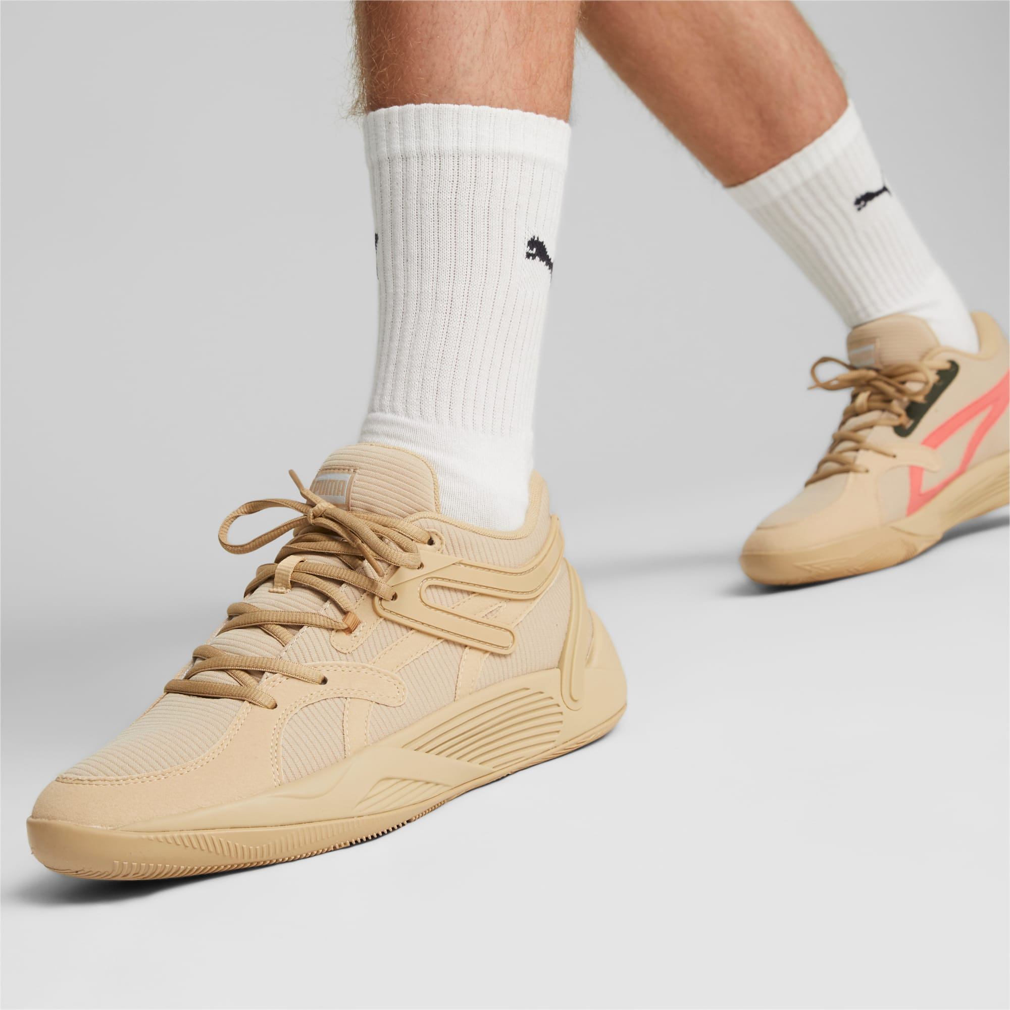 Giày Puma TRC Blaze Court Corduroy ‘Beige’ 379088-01 - Ảnh 2