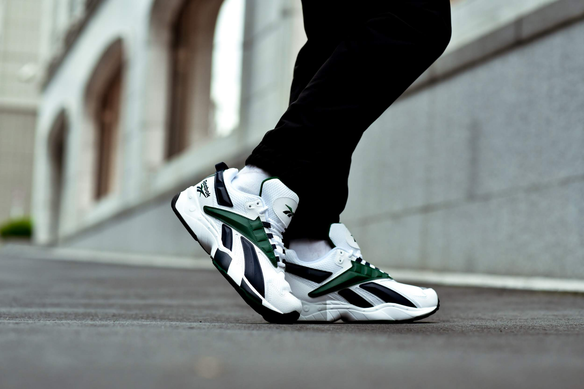 Giày Reebok Interval 96 ‘Dark Green Navy’ EH3103 - Ảnh 4