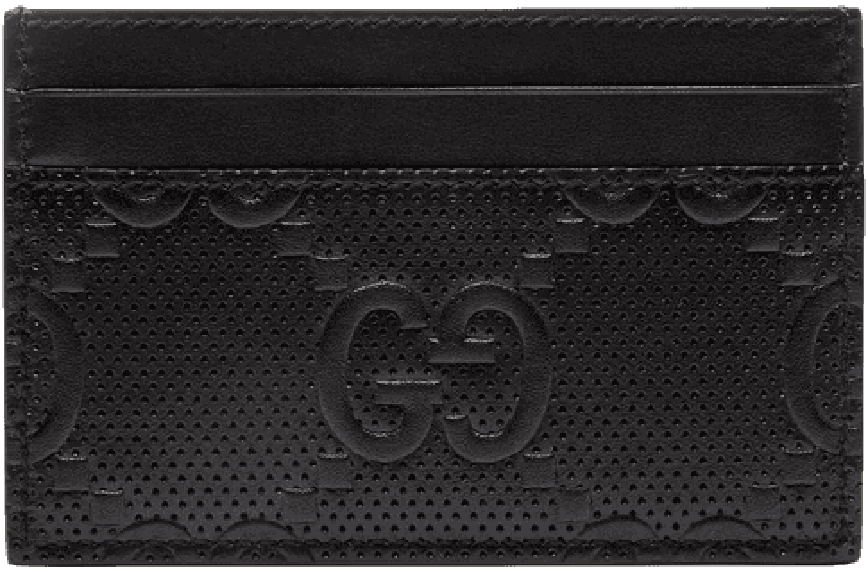 Ví Gucci GG Embossed Card Case ‘Black’ 625564-1W3AN-1000