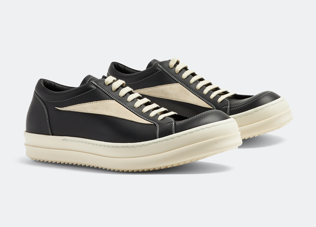 Giày Rick Owens Luxor Vintage ‘Black Milk’ RU02C7897LCGLVS-911 - Ảnh 5