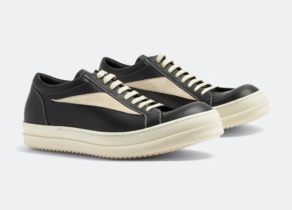 Giày Rick Owens Luxor Vintage ‘Black Milk’ RU02C7897LCGLVS-911 - Ảnh 5