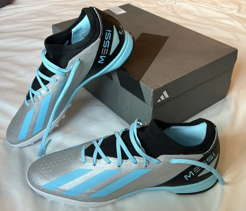 Giày Adidas Turf X Crazyfast x Messi ‘Blue’ IE4074 - Ảnh 6