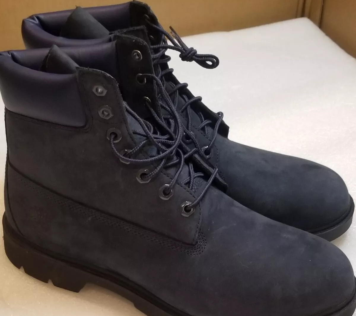 Giày Timberland Classic 6 Inch ‘Navy Nubuck’ A2GP7 - Ảnh 2