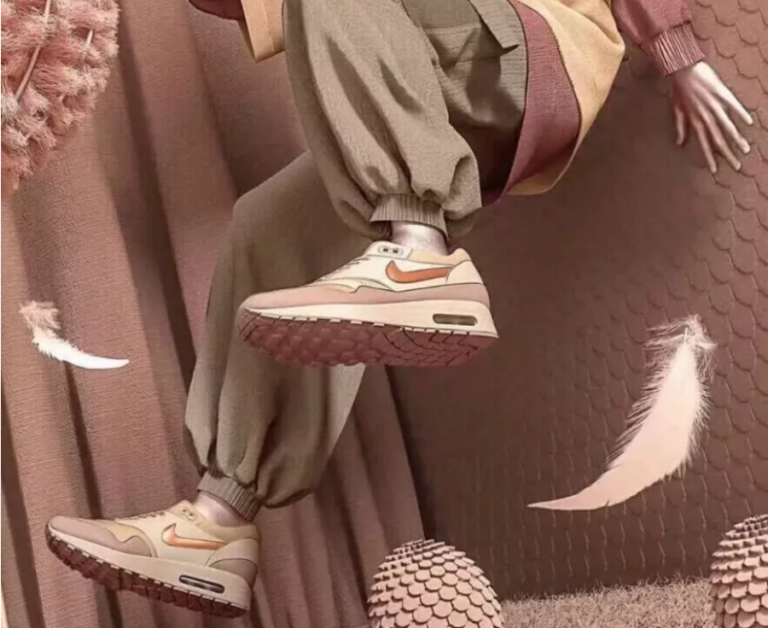 Giày Nike Air Max 1 SE GS ‘Storm Pink’ AQ3188-600 - Ảnh 2