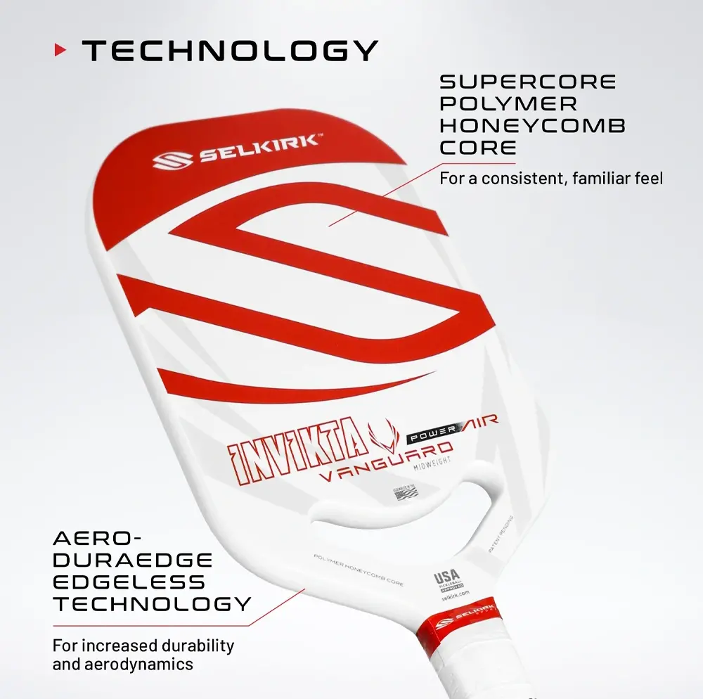 Vợt Pickleball Selkirk Vanguard Power Air ‘White’ - Ảnh 5