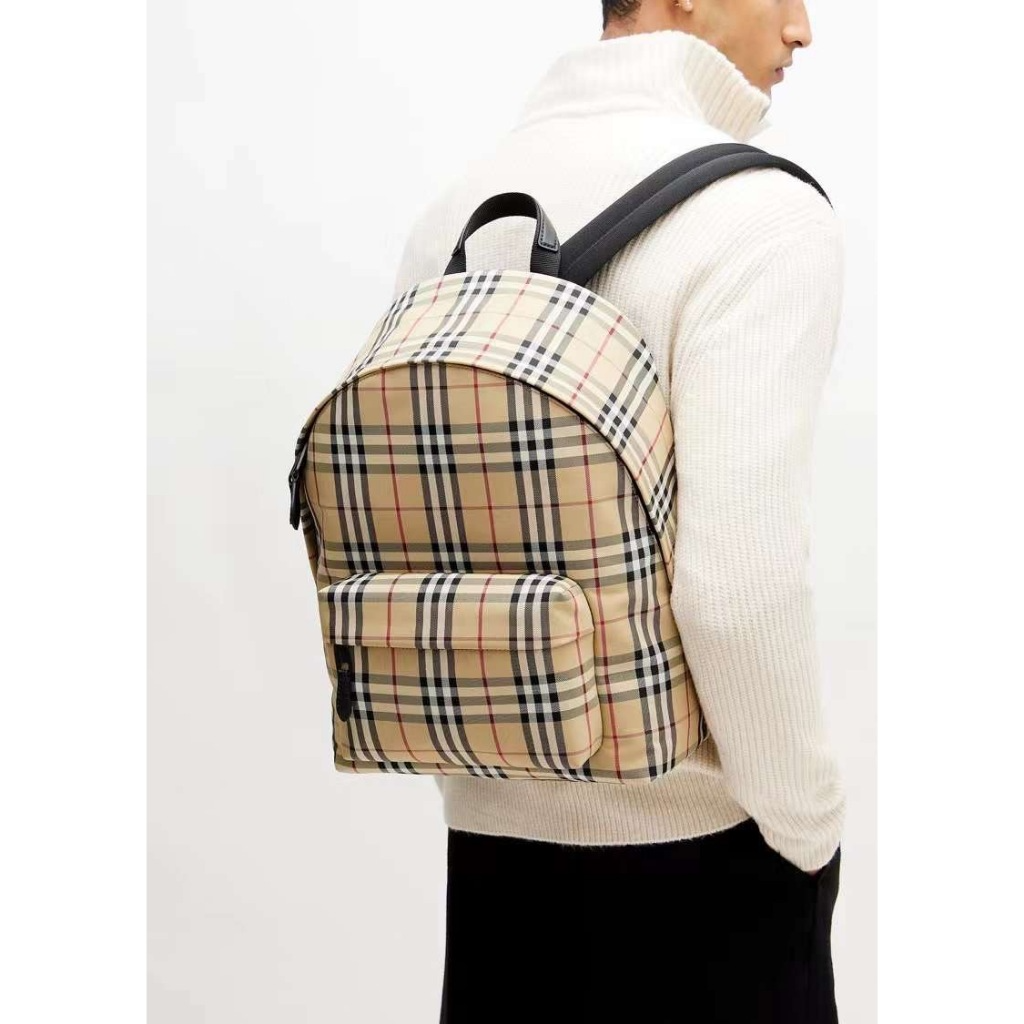 Balo Burberry Check Archive ‘Beige’ 80841131 - Ảnh 2