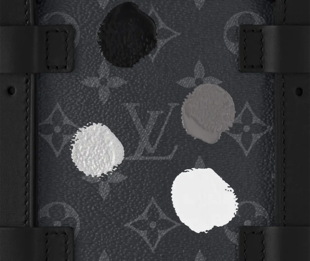 Alternative view of Balo Louis Vuitton x YK Christopher MM Backpack ‘Black Silver’ M46403