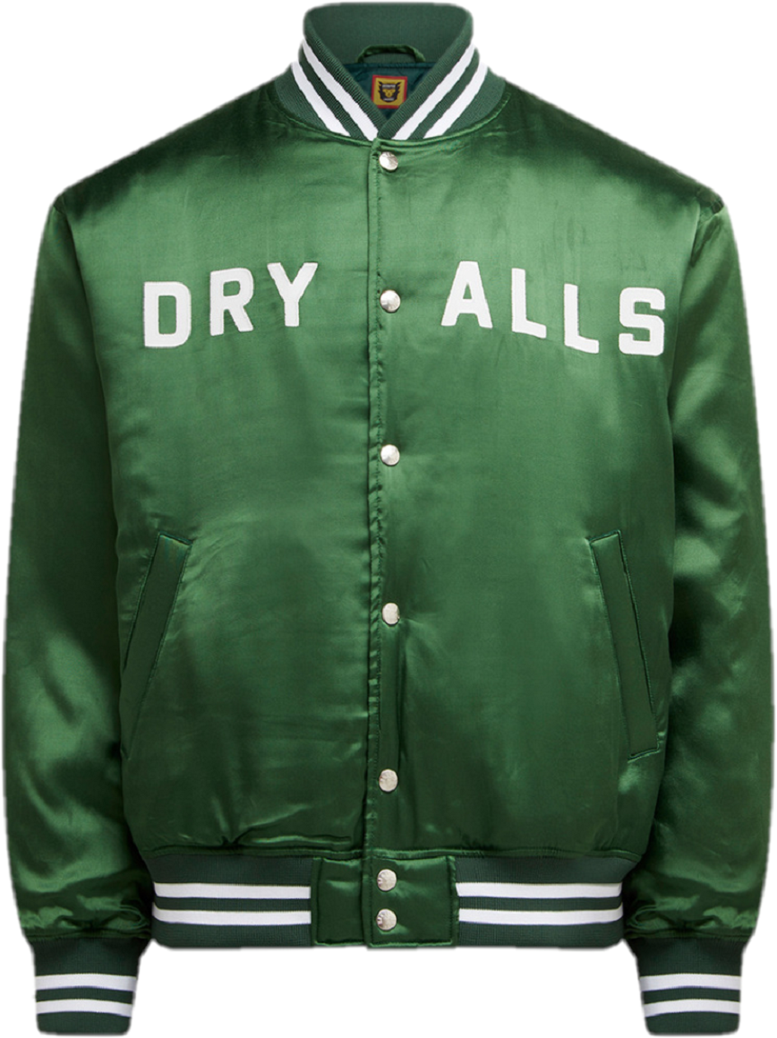 Áo Human Made Stadium Jacket ‘Green’ HM25JK010